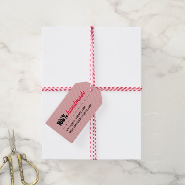 Étiquettes-cadeau Répartis 100% à la main (With Twine)