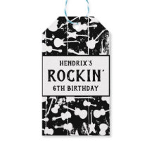 Rock & Roll Guitar Birthday Party Napkins