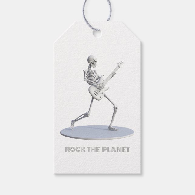 Étiquettes-cadeau Rock The Planet (Devant)