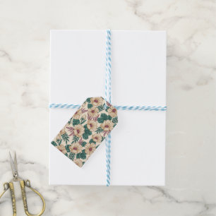 Étiquettes-cadeau Rose