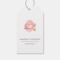 Rose rose poudrée aquarelle chic