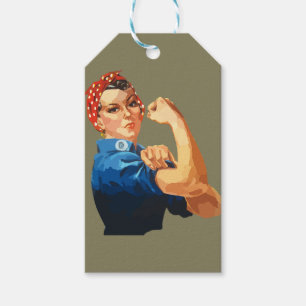 Étiquettes-cadeau Rosie classique fait sur commande le rivoir