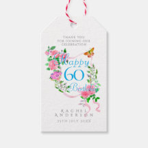 Ruban Rose Rose 60e Anniversaire