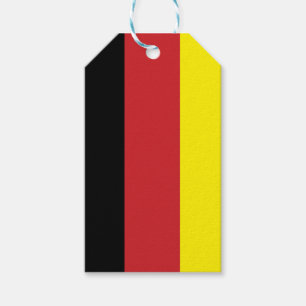 Étiquettes-cadeau Sac en papier cadeau Drapeau Allemand