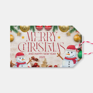 Étiquettes-cadeau Sacs cadeaux de Noël