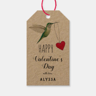 Étiquettes-cadeau Saint Valentin sur mesure