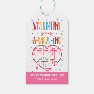 Étiquettes-cadeau Saint-Valentin Vous Êtes La Classe A-MAZE-ING Maz