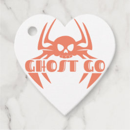 Étiquettes Cadeau Saison Éffrayante de Ghost Go