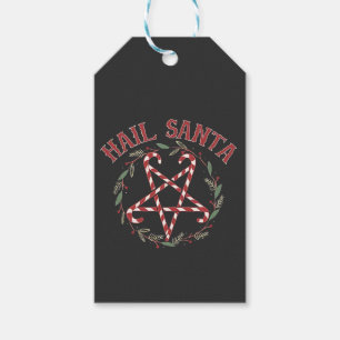 Étiquettes-cadeau Salut Satan Noël Krampus Xmas Devil Candy