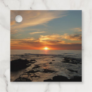 Étiquettes Cadeau San Diego Sunset II California Seascape