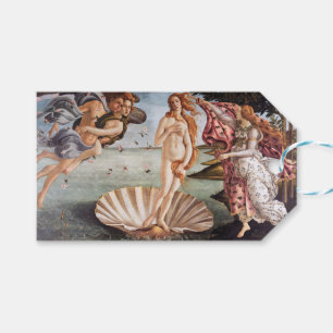 Étiquettes-cadeau Sandro Botticelli - Naissance de Vénus