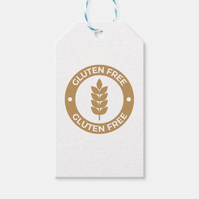 Étiquettes-cadeau Sans gluten (Devant)