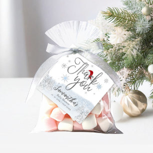 Étiquettes Cadeau Santa Baby Christmas Boy Baby Shower Merci