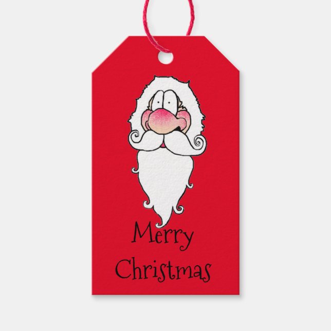 Étiquettes-cadeau Santa Gift Tags (Devant)