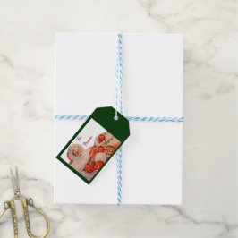 Étiquettes-cadeau Santas