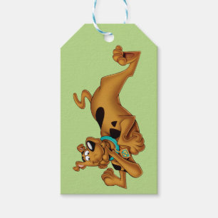 Étiquettes-cadeau Scooby Doo Allongé