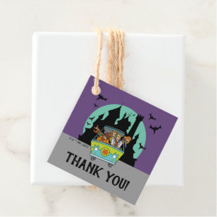 Étiquettes Cadeau Scooby-Doo Spooktacular Halloween Merci du parti