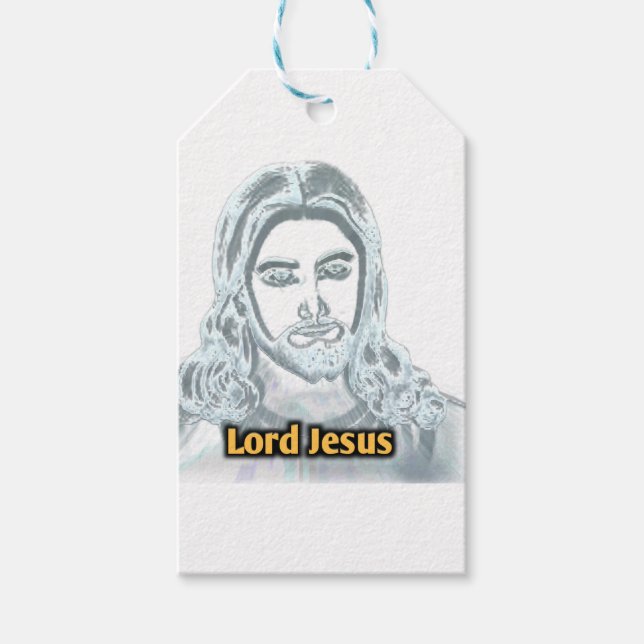 Étiquettes-cadeau Seigneur Jésus (Devant)