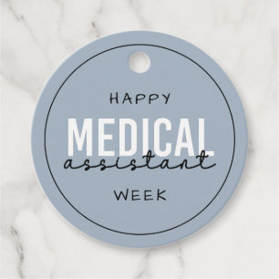 Étiquettes Cadeau Semaine MA Médicale Assistant clinique