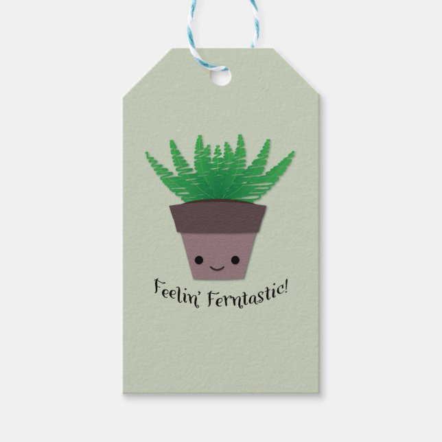 Étiquettes-cadeau Sentiment de Ferne Ferntique (Devant)