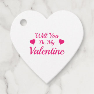 Étiquettes Cadeau Serez-Vous Mon Coeur Valentin Favoriser Balise