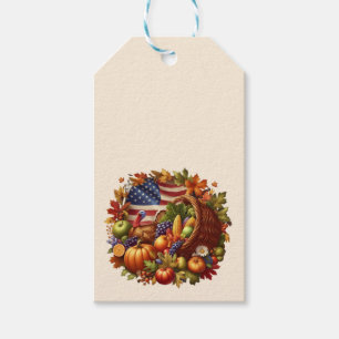 Étiquettes-cadeau Serre de dinde américaine/américaine/Thanksgiving