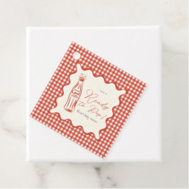 Étiquettes Cadeau She’s ready to pop baby shower