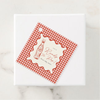 Étiquettes Cadeau She’s ready to pop baby shower