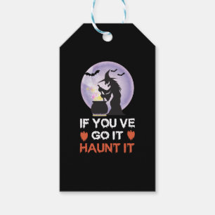 Étiquettes-cadeau Si vous l'avez fait Haunt It Funny Halloween