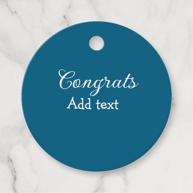 Étiquettes Cadeau Simple congratulation graduation add your (Devant)