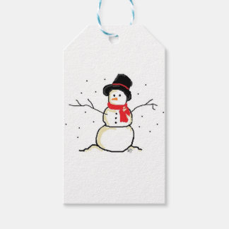 Étiquettes-cadeau Simply Snowman