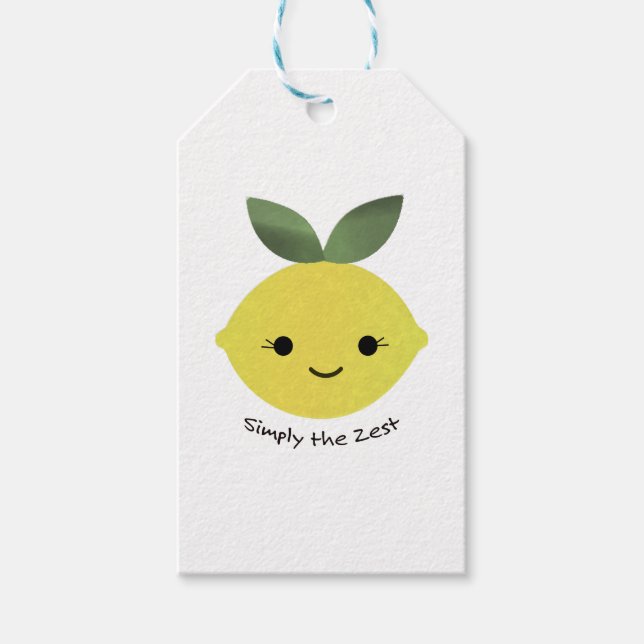 Étiquettes-cadeau Simply the Zest Cute (Devant)