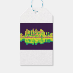 Étiquettes-cadeau Skyline de Singapour