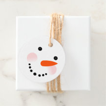 Snowman Face mignon Noël festif