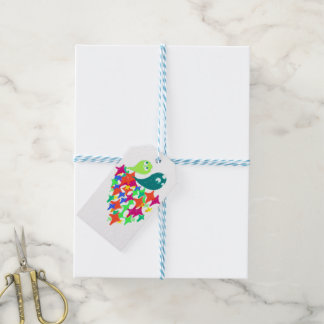 Étiquettes-cadeau Sparkling Yeti Monster
