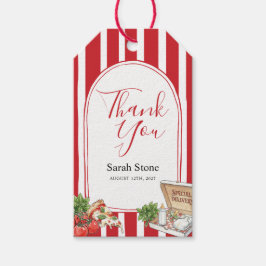 Étiquettes-cadeau Special Delivery Italian Baby Shower Thank You