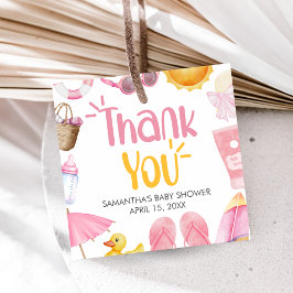 Étiquettes Cadeau Splish Splash Summer Baby Shower