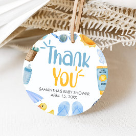 Étiquettes Cadeau Splish Splash Summer Baby Shower
