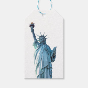 Étiquettes-cadeau Statue de la liberté