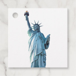 Étiquettes Cadeau Statue de la liberté 