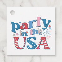 Sticker Carré Patriotique Aux Etats-Unis