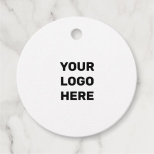 ÉTIQUETTES CADEAU STYLE DE TEXTE MINIMAL SIMPLE LOGO D'AFFAIRES FAVO