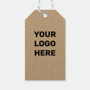 ÉTIQUETTES-CADEAU STYLE DE TEXTE MINIMAL SIMPLE LOGO D'AFFAIRES FAVO
