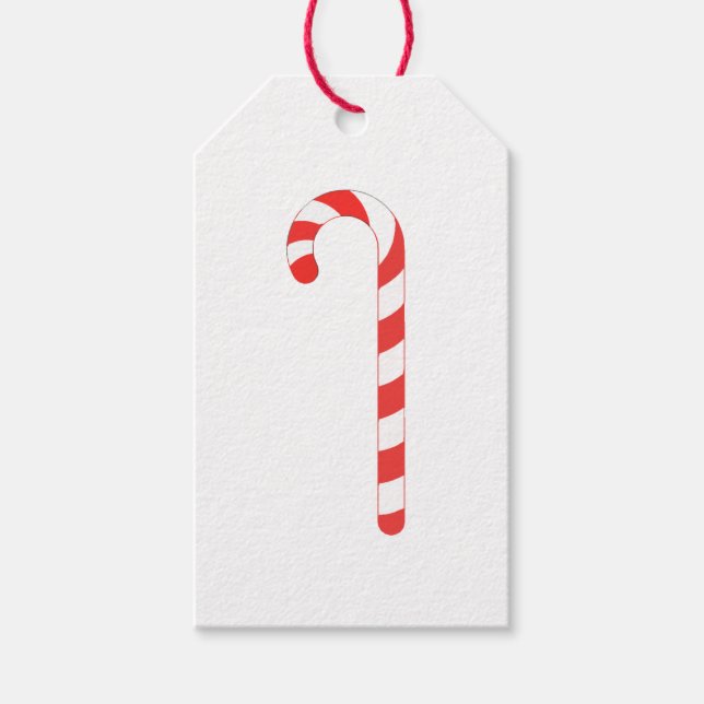 Étiquettes-cadeau Sucre de canne Illustration Classique Balises Cade (Devant)