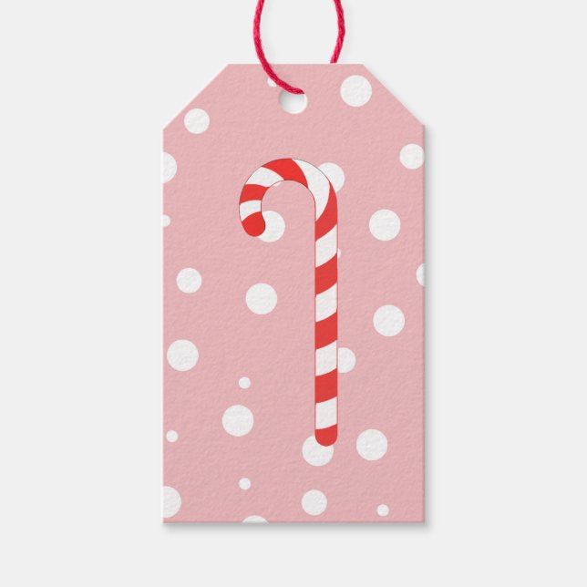 Étiquettes-cadeau Sucre de canne Illustration Classique Balises Cade (Devant)