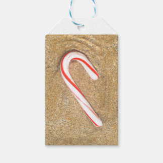 Étiquettes-cadeau Sucre de canne sur la plage