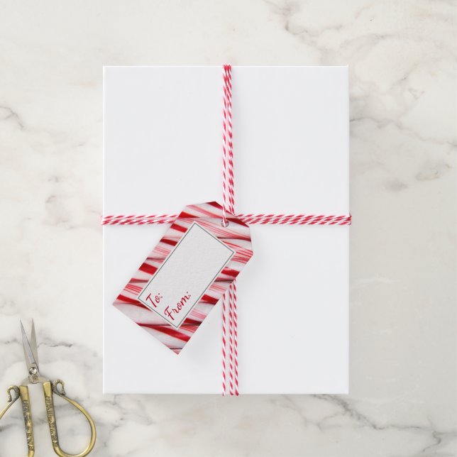 Étiquettes-cadeau Sucres de canne (With Twine)