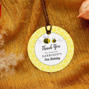 Étiquettes Cadeau Sweet Little Honey Bee fête d'anniversaire