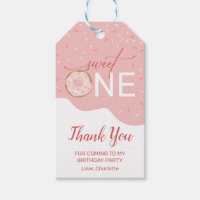 Sweet One Donut Girl's 1st Birthday Merci