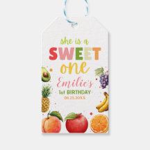 Sweet One Fruit 1er Anniversaire Bash, fête d'été